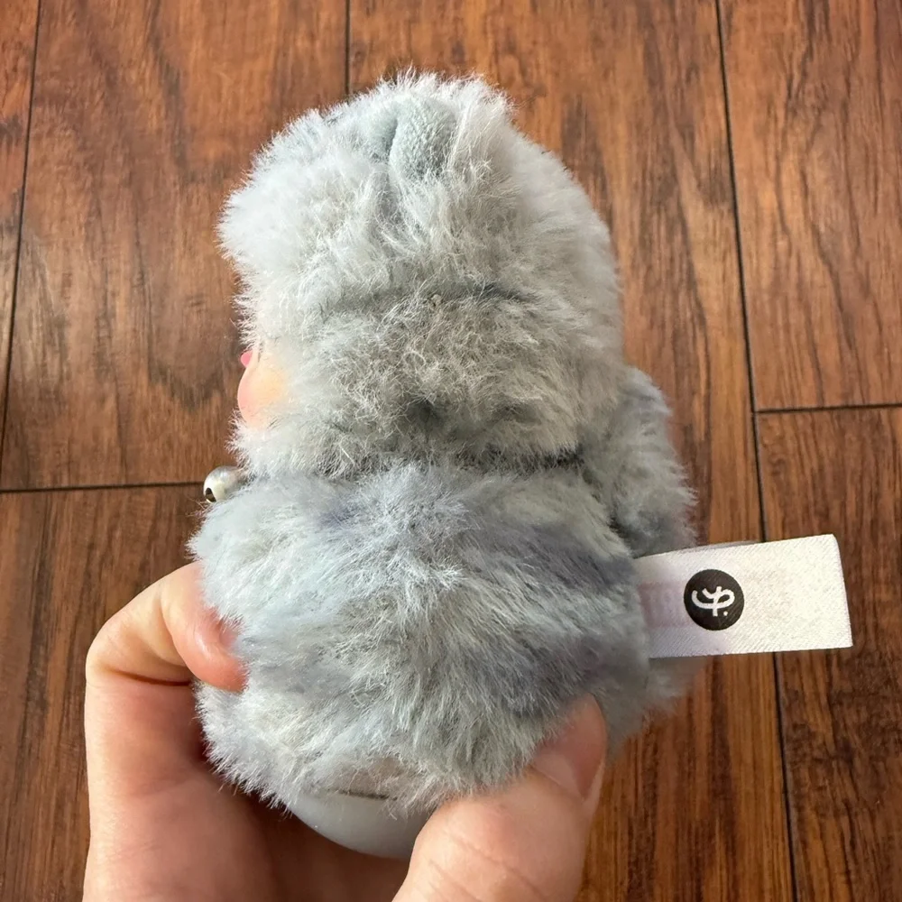 POP MART PUCKY Roly Poly Kitty Series Vinyl Plush Gray Tabby NO BOX